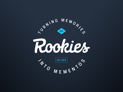 Rookies branding sauce app baseball branding logo logomark wordmark
