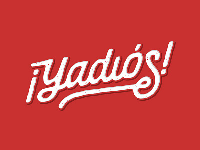 ¡Yadiós! baseball fonts st. louis stl type typography yadier molina
