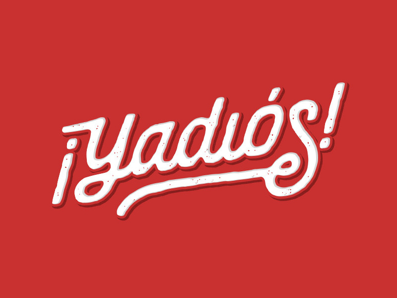 ¡Yadiós! fonts yadier molina type typography st. louis stl baseball