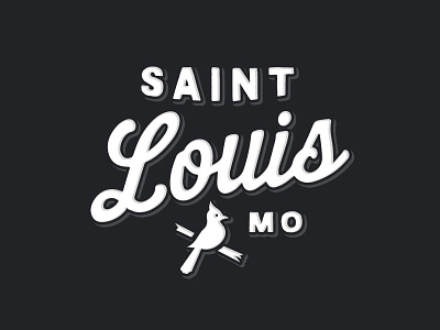 Saint Louis MO baseball cardinals fonts mo st. louis stl type typography