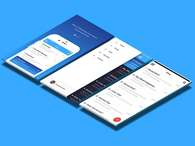 Mailer app design ui ux