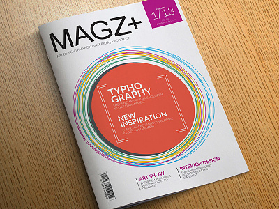 Magz+ Magazine architecture clean corporate design editorial design indesign interior magazine magazine template typography