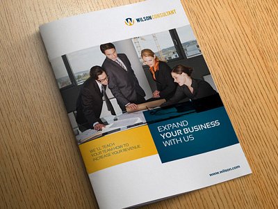 Corporate Business Brochure a4 brochure corporate design editorial design indesign letter