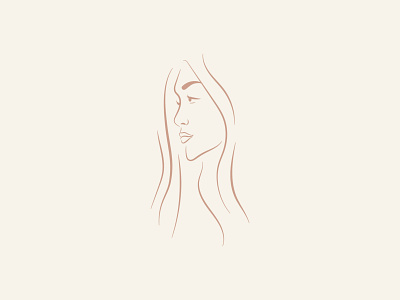 Simple Illustration of a Woman