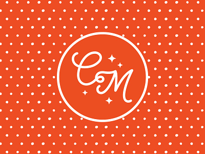 Icon for Austin-based photography, Caitlin McWeeney brand brand design brand identity branding design graphic design icon logo mid century