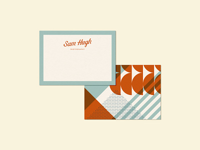 Sam Hugh Photography Notecards austin texas brand brand design brand identity branding branding design design illustration mid century notecard