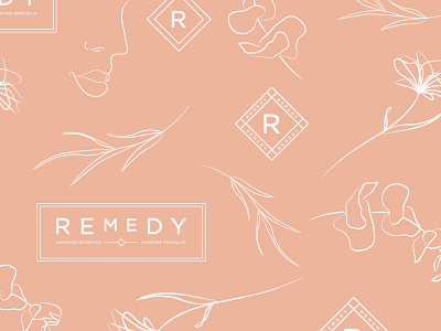 Remedy Brand Elements banff brand brand design brand identity branding branding design design illustration logo
