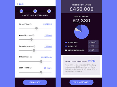 04 Daily UI calculator calculator daily challange daily ui figma mortgage ui ux ui daily