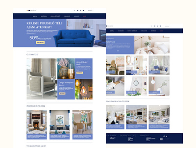 UI/UX - Stylish furniture ecommerce site adobexd desktop design ecommerce ui uidesign uiux webdesign