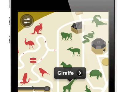 Map Filter app filter ios iphone map ui zoo