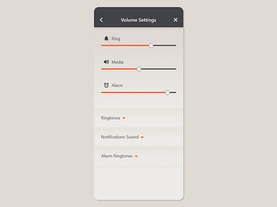 007 - Settings 100 daily ui 100 day ui challenge 100 days challenge clean flat settings ui