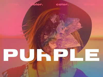 Purple art branding design flat graphic design logo minimal photoshop typography web