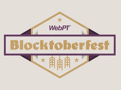 WebPT Blocktoberfest Idea art branding design flat graphic design illustration illustrator photoshop vector web