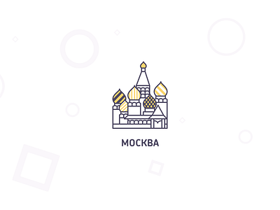 Moscow location icon icon illustration location moscow