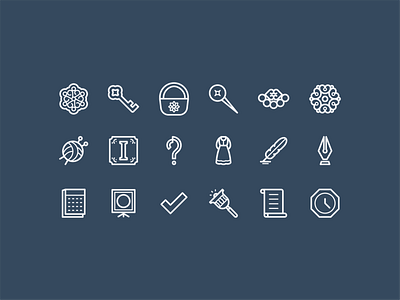 Bunad Magasinet Web Icons