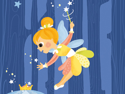 Fairy childrens digital fairy illustration fairy tales illustration illustration magic illustration picture book princess illustration