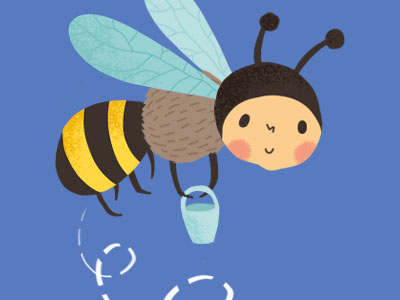 Bee by Maria Neradova on Dribbble