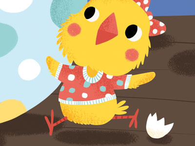 Easter Chick! chick chick illustration cute easter illustration