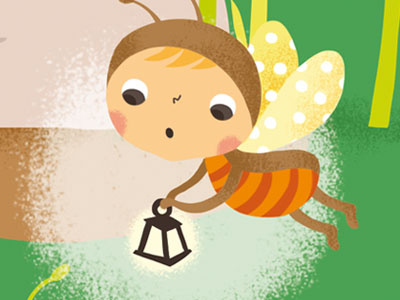 Firefly animal cute firefly firefly illustration illustration