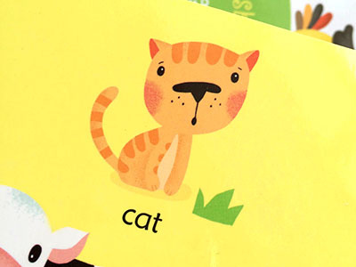 The cat! cat illustration children illustration illustrated book illustration