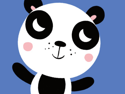 Panda! animal childrens illustration illustration panda panda illustration zoo