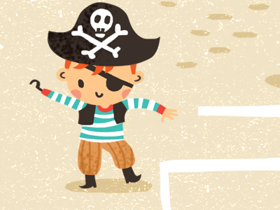 Pirate activity book childrens illustration maze pirate pirate illustration