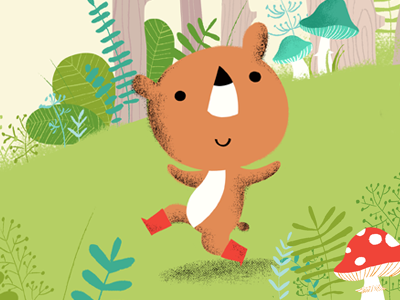 Baby Bear animal character bear childrens book childrens illustration cute illustration kidlitart