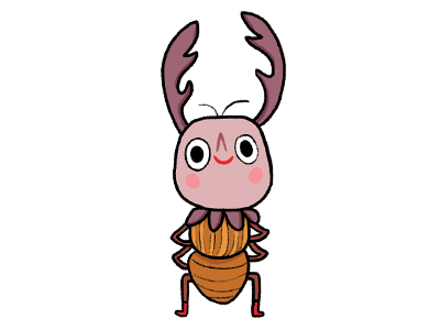 Guess who! bug childrens illustration childrens tattoo illustration insect kidlit kidlitart tattoo