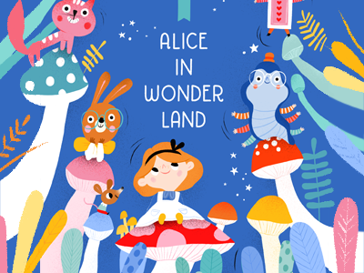 Alice in Wonderland alice alice in wonderland book caterpillar childrens book childrens illustration crazycat illustration illustrator kidlit kidlitart