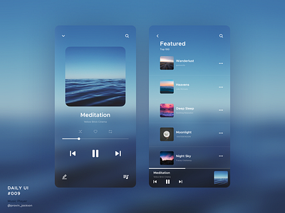 Daily UI 009 - Music Player