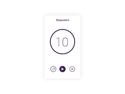Daily UI 014 - Countdown timer aftereffects countdowntimer daily ui challenge dailyui dailyui014 icon illustration stopwatch ui ux vector