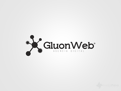 Logo | GluonWeb concept design icon logo logotipe mark minimal typography typorgraphy vector web