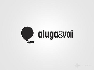 Logo | Project Aluga&Vai app art brand branding character clean concept design flat icon identity illustrator lettering logo minimal type typography ui vector web