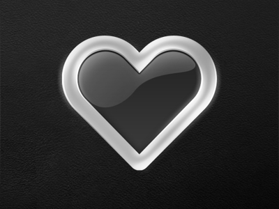 Heart icon by Michal Ozorowski on Dribbble