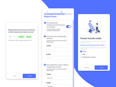 Business Negotiation App - Minha Palavra design ui uidesign uidesigns ux uxdesign