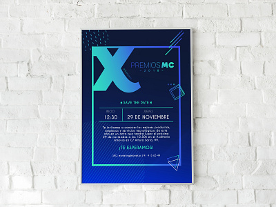 Poster Premiosmc design graphic design indesign poster
