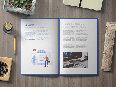 Ebook Smart Commerce design editorial design graphic design indesign