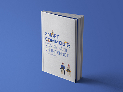 Ebook Smart Commerce book cover design editorial design graphic design indesign
