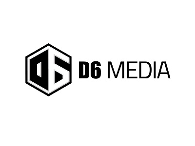 Logo Design for D6 Media adobe illustrator branding digital art graphic design logo logo design
