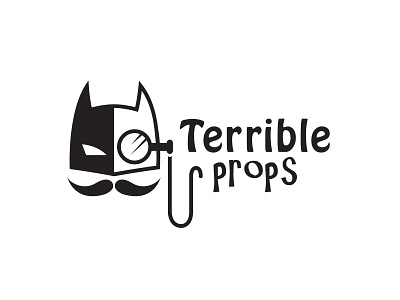 Logo Design for Terrible Props adobe illustrator branding design digital art graphic design logo logo design vector