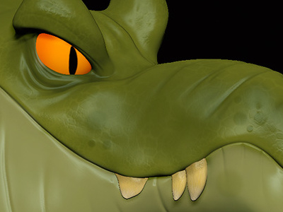 Crocodile Character 3d artist cartoon cartoony character crocodile digital freelance 3d artist oasim sculpt