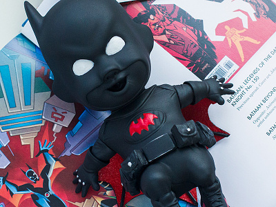 Batsy Beyond Retro batman beyond batsy beyond character designer designer toy designer toys karmieh toys toy design