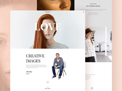 Proserpina branding layout webdesign website wordpress