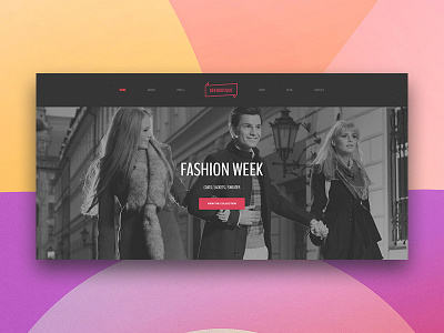 Boutique boutique collection fashion style template webdesign wordpress