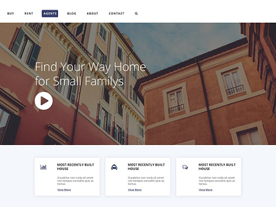 Free Real Estate PSD Template Giveaway