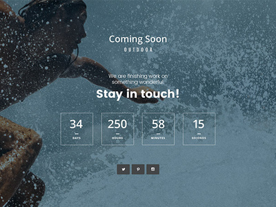 Free Coming Soon Webpage PSD Template Giveaway artbees business design free template giveaway jupiter template webdesign website wordpress wordpress template