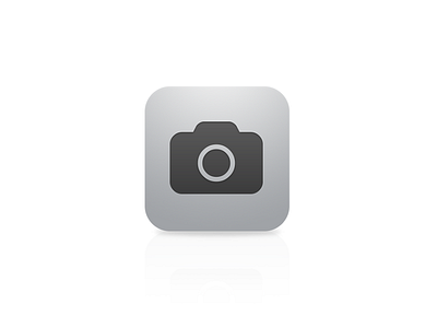 iOS 7 Camera App Icon by Roberto Pacheco on Dribbble