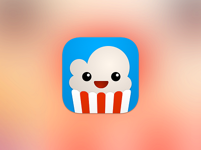 Popcorn-Time App Icon v2 app icon ios iphone popcorn popcorn time