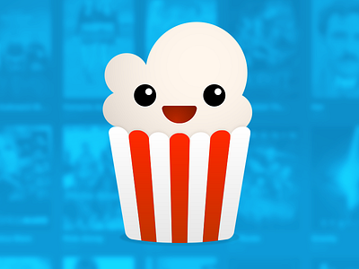 Popcorn-Time Desktop icon app icon popcorn popcorn time