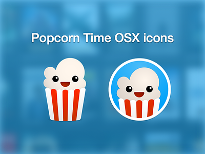 Popcorn Time Icons app icon popcorn popcorn time yosemite